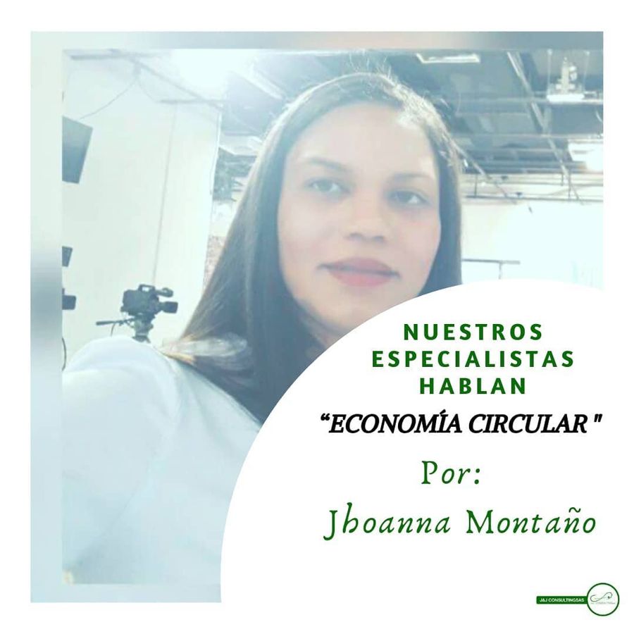 Jhoanna Montaño, especialista en economía circular